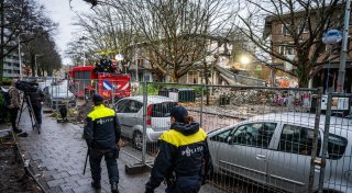 Nach Explosion: Königspaar besucht Unglücksort in Den Haag
