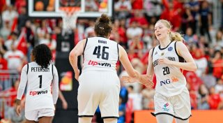 Eine starke Halbzeit: Basketballerinnen besiegen Türkei