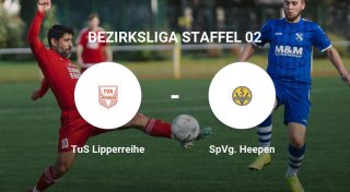 SpVg. Heepen bietet TuS Lipperreihe Paroli
