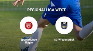 SC Wiedenbrück unterliegt gegen Sportfreunde Siegen