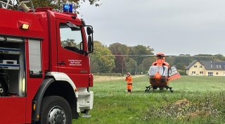 Wohnungsbrand Kreis Gütersloh - Frau wird durch die Flammen schwer verletzt