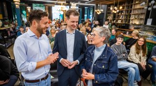 Wahlkampf in Bielefeld: Wie der neue Grünen-Chef gegen Hass und Gewalt kämpfen will