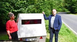 Mobiler Blitzer in Höxters Nachbarkreis spült eine halbe Million Euro in die Kasse