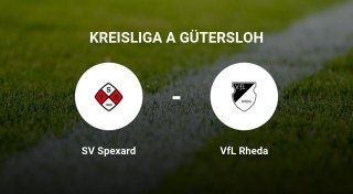 VfL Rheda verliert gegen SV Spexard