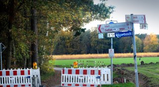 Freigabe der B61 in Gütersloh verzögert sich: Was passiert mit verbotener Abkürzung?