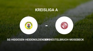 SV Diestelbruch-Mosebeck dem Team SG Hiddesen-Heidenoldendorf deutlich unterlegen