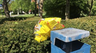 Döner-Folie und Chipstüten überall: So versuchen Bielefelder, ihre Stadt sauber zu halten