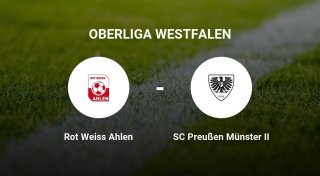 SC Preußen Münster II im Match gegen Rot Weiss Ahlen I deutlich dominierend