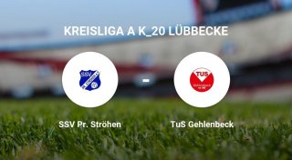 SSV Pr. Ströhen kassiert gegen TuS Gehlenbeck