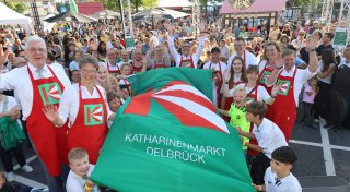 Friedliches Fest: Hunderttausende feiern beim Katharinenmarkt in Delbrück