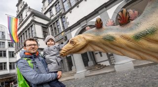 „Mega erfolgreiche Aktion“: Wo es die Dinos jetzt noch in Paderborn zu sehen gibt