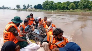 Monsunregen in Pakistan - Zwei Millionen Menschen betroffen