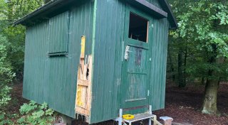 Ärger über Vandalismus an Kita-Bauwagen in Hövelhof