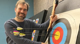 Bogenschießen für die innere Ruhe - ein Trainer aus Paderborn macht es vor