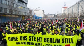Verdi kündigt Zwei-Tage-Warnstreik im Berliner Nahverkehr an