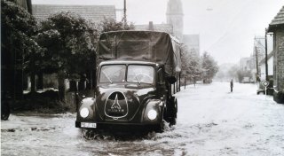 Heinrichsflut 1965: Land unter auch im Eggedorf Schwaney