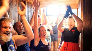 Weltrekord für längsten Sauna-Aufguss fast verdoppelt