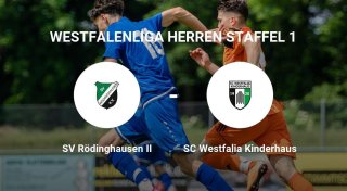 SC Westfalia Kinderhaus sichert sich knappen Sieg gegen SV Rödinghausen II