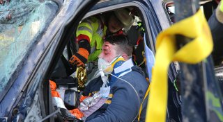 Alles andere als Larifari: Realistische Feuerwehrübung in Bad Oeynhausen