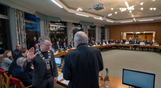 Neuer Lübbecker Bürgermeister und neu gewählter Stadtrat betonen Gemeinsinn