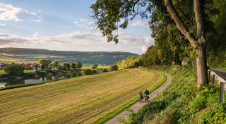 Beliebteste Tour Deutschlands: Weser-Radweg im Kreis Höxter ist für Preis nominiert