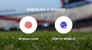 Enger Ausgang für SVKT 07 Minden II gegen SV Weser Leteln