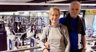 Rentnerpaar aus dem Kreis Gütersloh zieht im Fitnessstudio häufig die Blicke auf sich