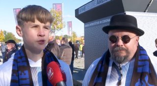 „Geiles Spiel“ - Fans des SC Paderborn feiern den Derby-Sieg gegen Arminia Bielefeld