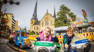 Mit vielen Fotos: So lief die Kirmes in der Großbaustelle in Bielefeld