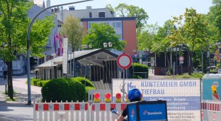 Baustellen-Sperrungen in der Innenstadt: Stadtwerke denken über Zwischenlösung am ZOB nach