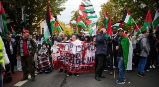 Hunderte demonstrieren in Berlin zum Jahrestag des Massakers