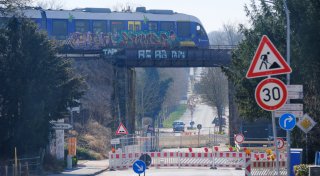 Sperrung wird aufgehoben: Südbahn-Baustelle in Löhne wird abgebrochen