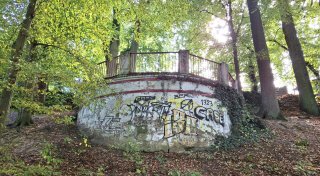 Rätsel gelöst: Was es mit dem Rondell an der Maiwiese in Enger auf sich hat