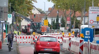 Baustelle verärgert Anwohner in Gütersloh - Ausweichstraßen seit Monaten überlastet