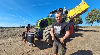 „Die Menschen sind extrem dreist“: Unbekannte stehlen Kartoffeln vom Feld in Bünde