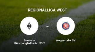 Borussia Mönchengladbach U23 setzt sich knapp durch gegen Wuppertaler SV