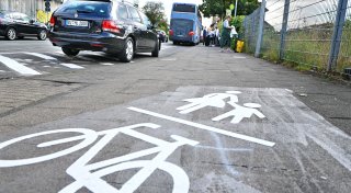 Stadt plant Dauerlösung für gefährliche Fahrrad-Umleitung in Bielefeld - doch das dauert