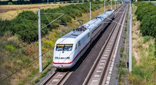 Testzug fährt Tempo 405 zwischen Erfurt und Leipzig