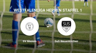 Das Match zwischen dem SV Mesum und dem SuS Neuenkirchen endet unentschieden