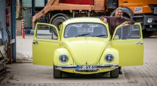 Kult-Käfer mit sattem Sound: Das ist Herfords flotte „Rennhummel“