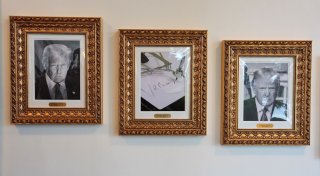 US-Präsidenten-Galerie im Weißen Haus: Maschine statt Biden
