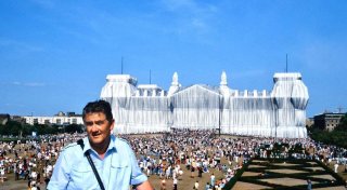Reichstag-Verhüllung vor 30 Jahren: Ein Bad Oeynhausener Fotograf war dabei