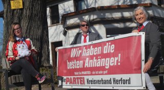 Bürgermeisterkandidatin der Partei „Die Partei“ in Spenge will die Werburg ausbauen