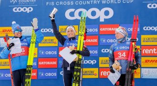 Dank Disqualifikation: Carl im Langlauf-Weltcup Dritte