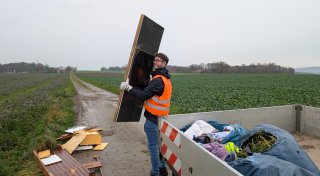 Schock-Fund in Bünde: Die schlimmste Erfahrung der Müllwerker macht sprachlos