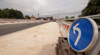 Flutmulden-Brücke in Bad Oeynhausen wird wieder freigegeben