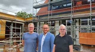 Rohbau für Grundschul-Anbau in Bad Driburger Ortsteil fertiggestellt