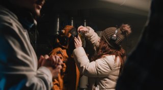 Filmproduktion in Herford: Lost-Place wird zur Sci-Fi-Kulisse