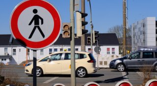 Die wichtigste Ampel in Bad Oeynhausen funktioniert wieder