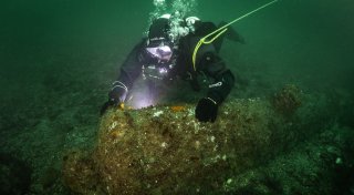 Taucher finden englische Kanonen vor Helgoland